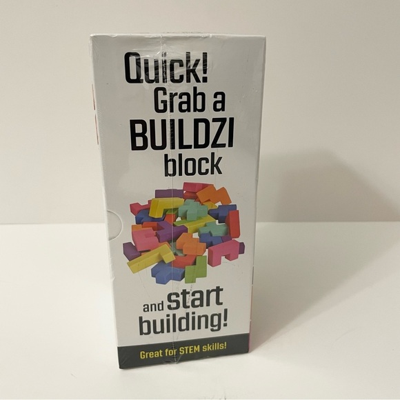 Buildzi Fast Stacking Block Building Game Creators of Tenzi - Picture 4 of 8